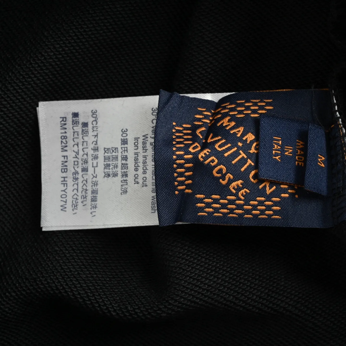 Louis Vuitton/Louis Vuitton 24Fw Western denim embroidered crew neck sweatshirt